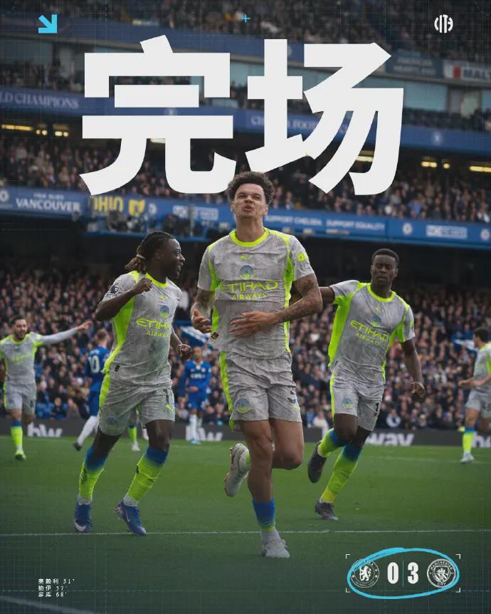 b体育直播-少赛1场距枪手仅6分！曼城3-0血洗切尔西后，阿尔特塔还有啥底气